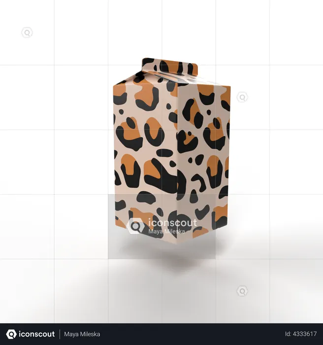 Leopard Milk  3D Icon