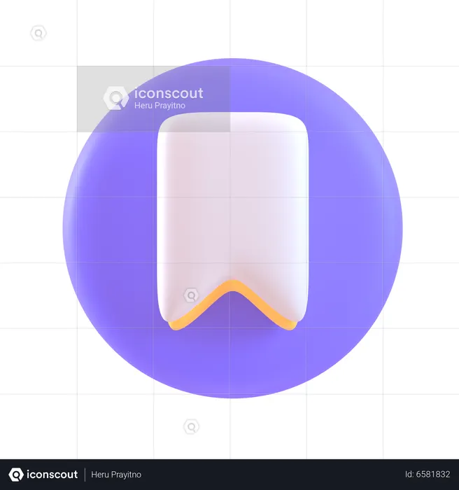 Lesezeichen  3D Icon
