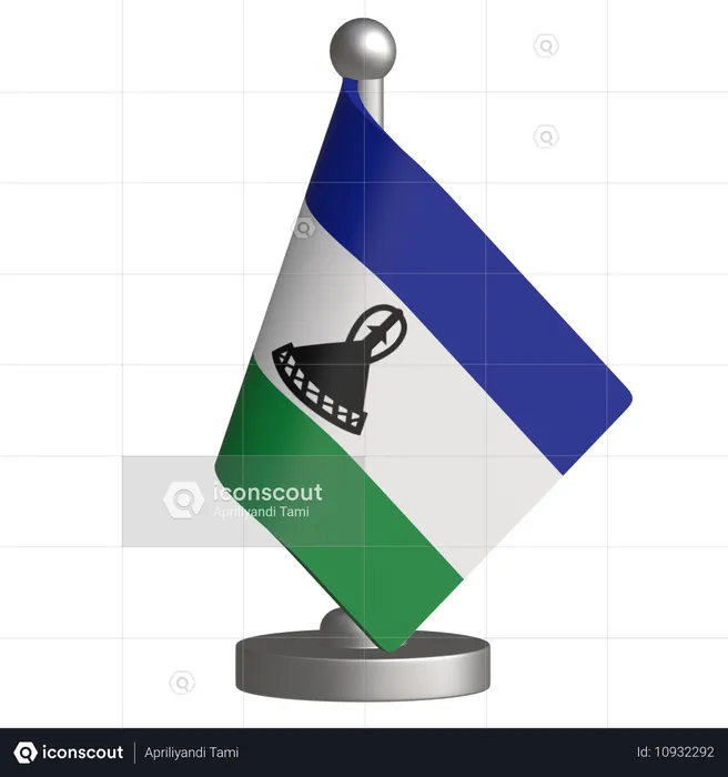 Lesotho  3D Icon