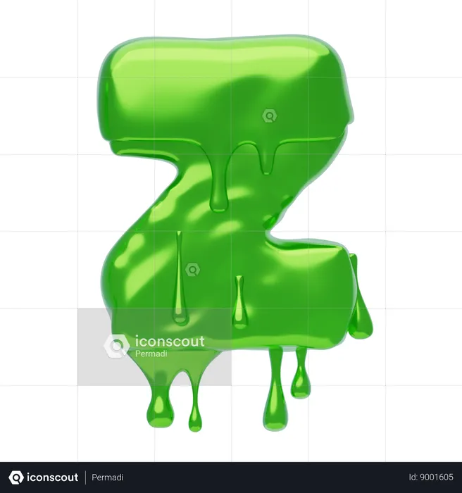 Letra z  3D Icon