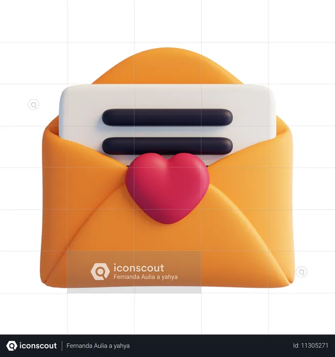 Letter  3D Icon