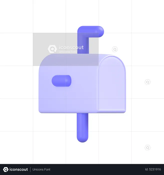 Letter Box  3D Icon