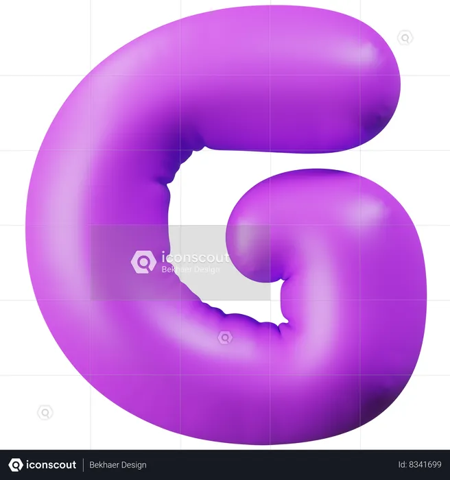 Letter G  3D Icon