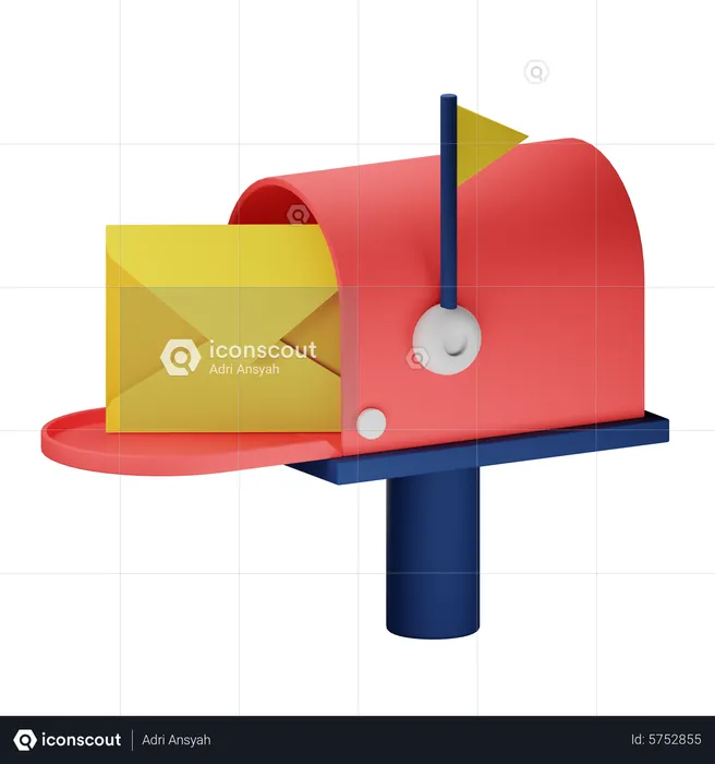 Letterbox  3D Icon