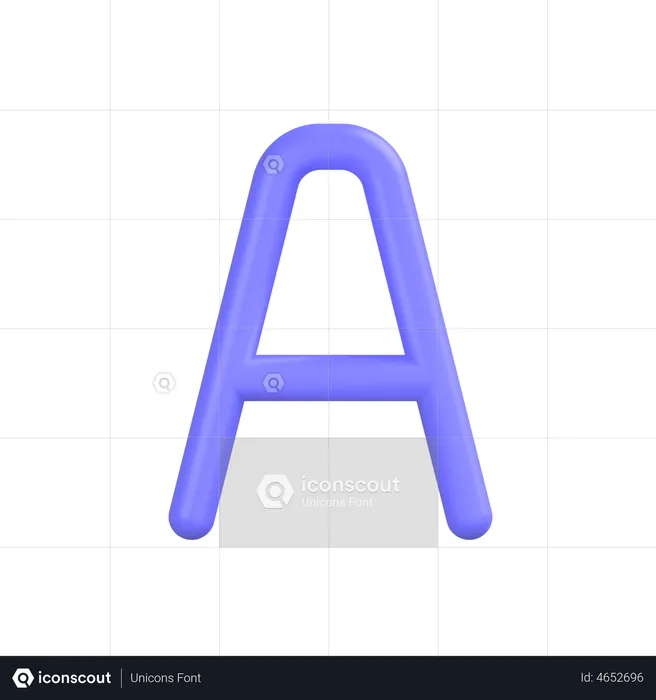 Anglais  3D Icon