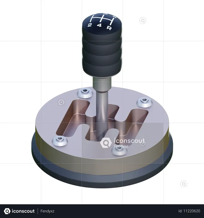Changement de vitesse  3D Icon
