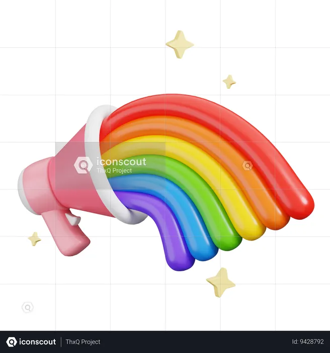 LGBTQ Community Promotion  3D Icon