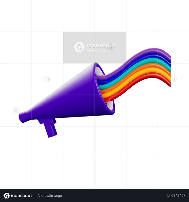 Lgbtq Community Promotion  3D Icon