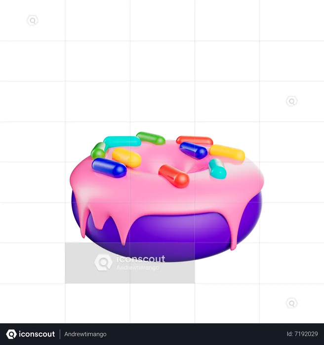 LGBTQ-Donut  3D Icon