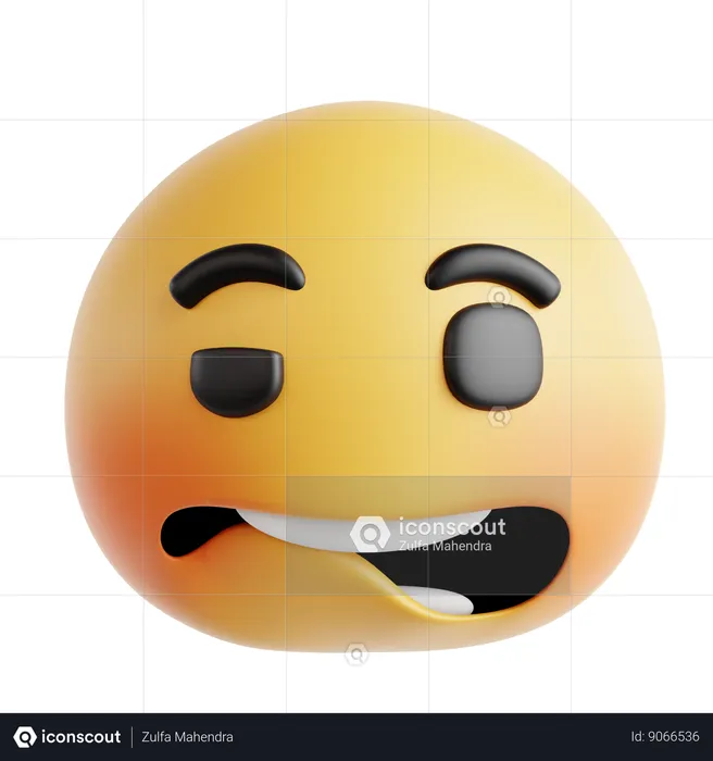 Lib Biting Emoji Emoji 3D Icon