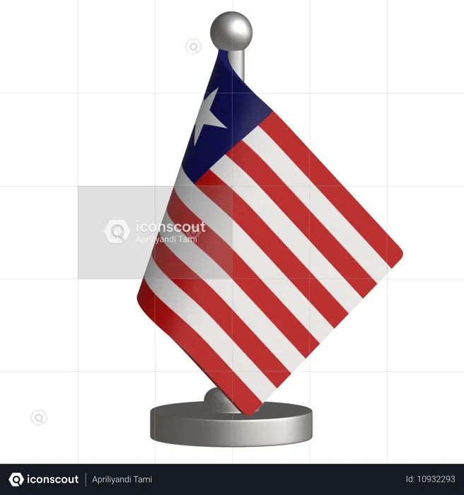 Liberia  3D Icon
