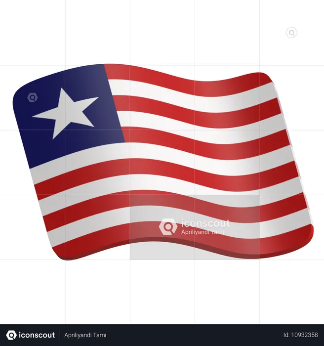 Liberia  3D Icon