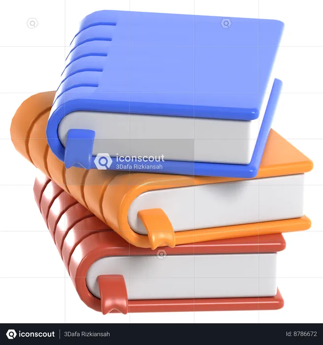 Libro  3D Icon