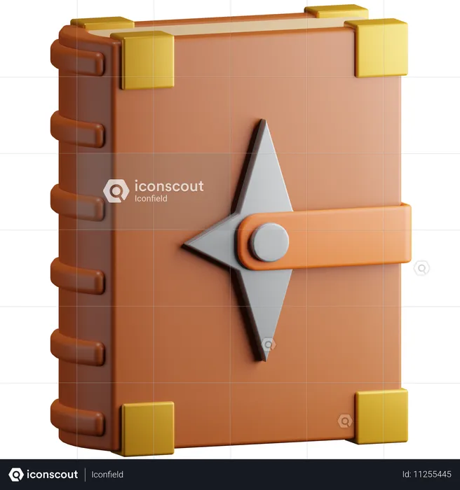 Libro  3D Icon