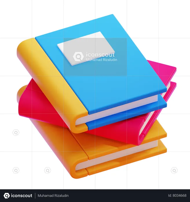 Libro  3D Icon