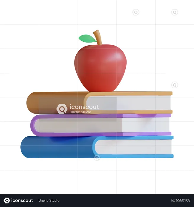 Libro de fisica  3D Icon