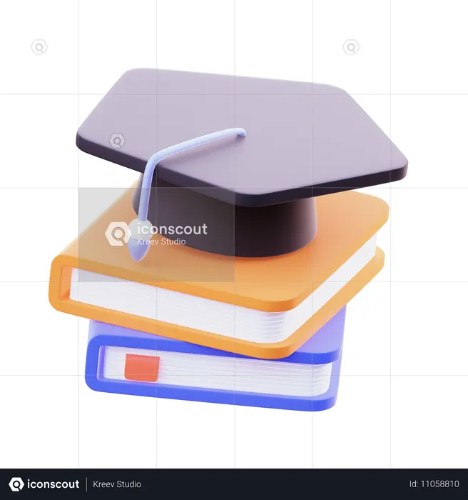 Libro de graduacion  3D Icon