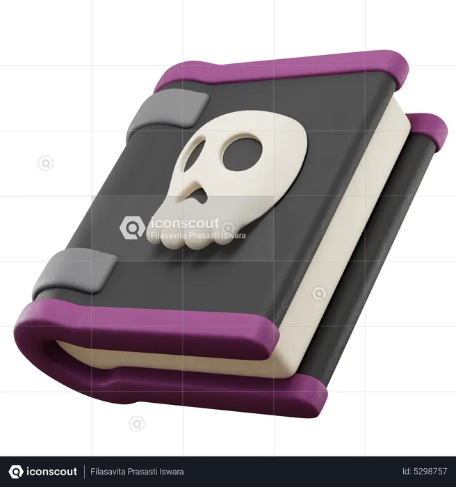 Libro de hechizos  3D Icon