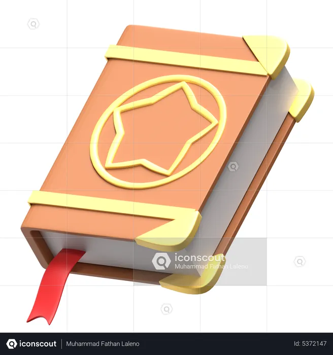 Libro de hechizos  3D Icon