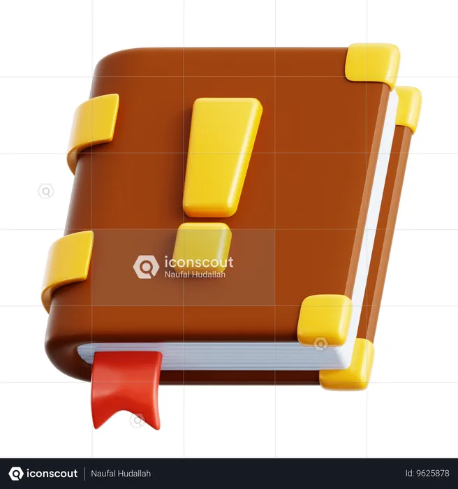 Libro de misiones  3D Icon