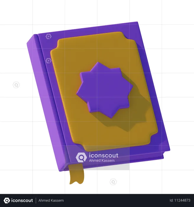 Libro del Corán  3D Icon