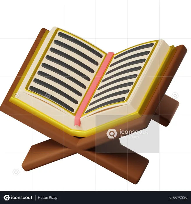 Libro del Corán  3D Icon