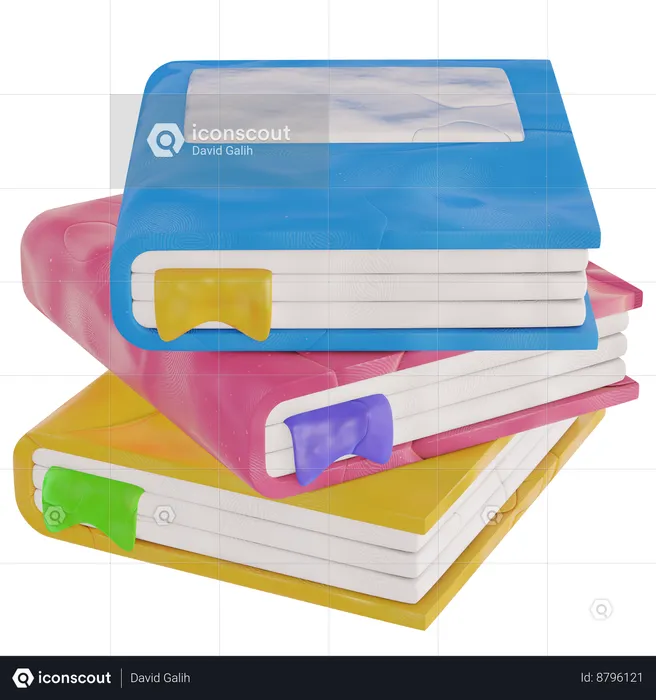 Libro educativo  3D Icon