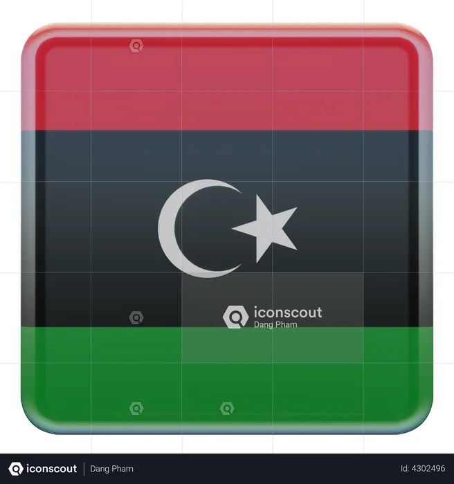 Libya Flag Flag 3D Flag