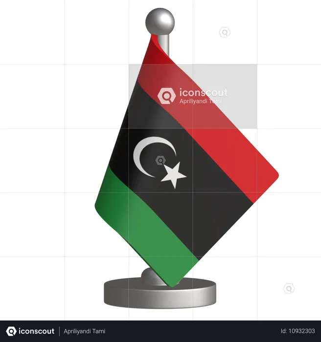 Libyen  3D Icon