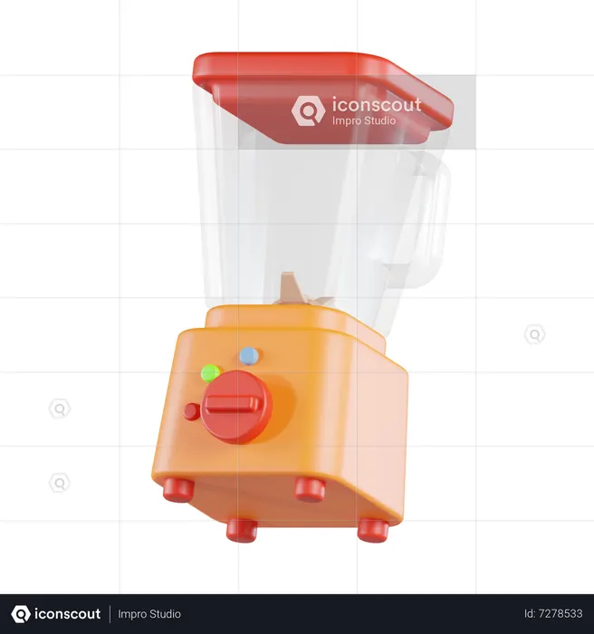 Licuadora  3D Icon