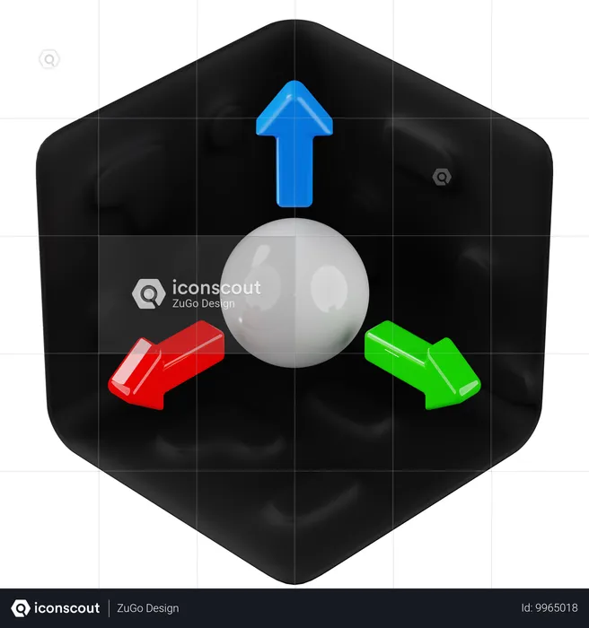 Licuadora de objetos de esfera uv  3D Icon