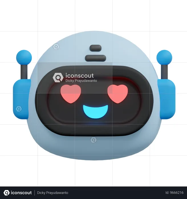 Liebesbot  3D Icon