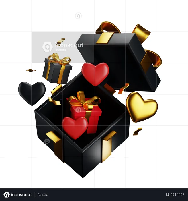 Liebesgeschenk  3D Icon