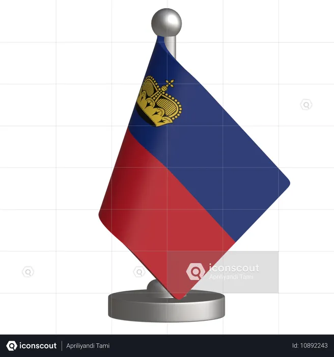 Liechtenstein  3D Icon