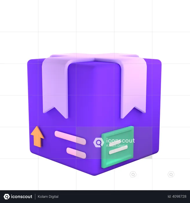 Lieferbox  3D Illustration