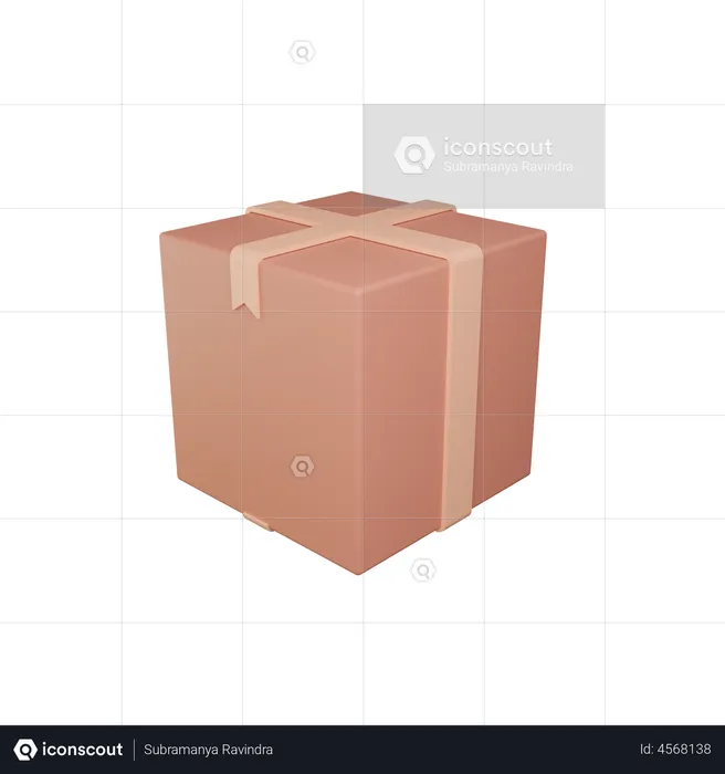 Lieferbox  3D Illustration