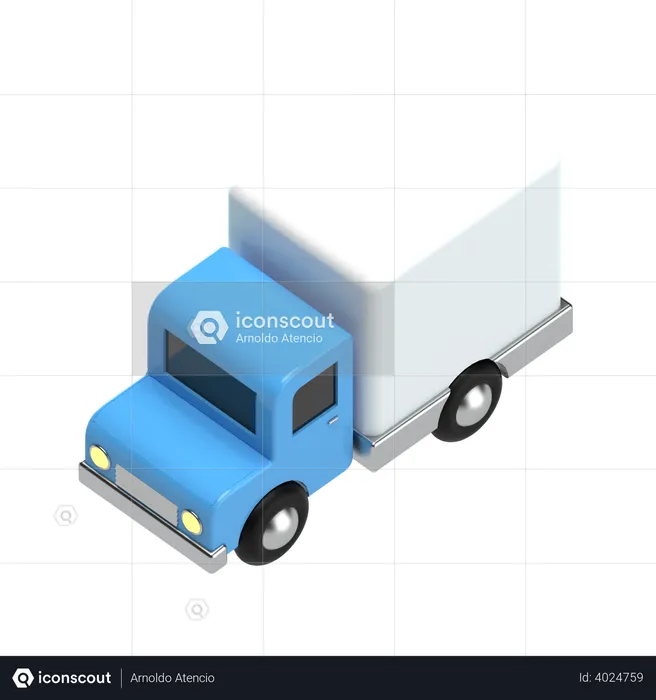 Lieferwagen  3D Illustration