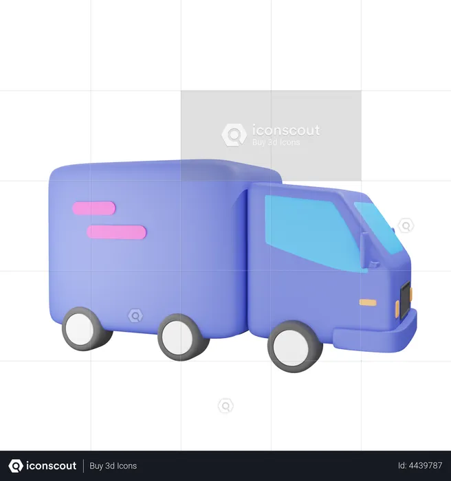 Lieferwagen  3D Illustration