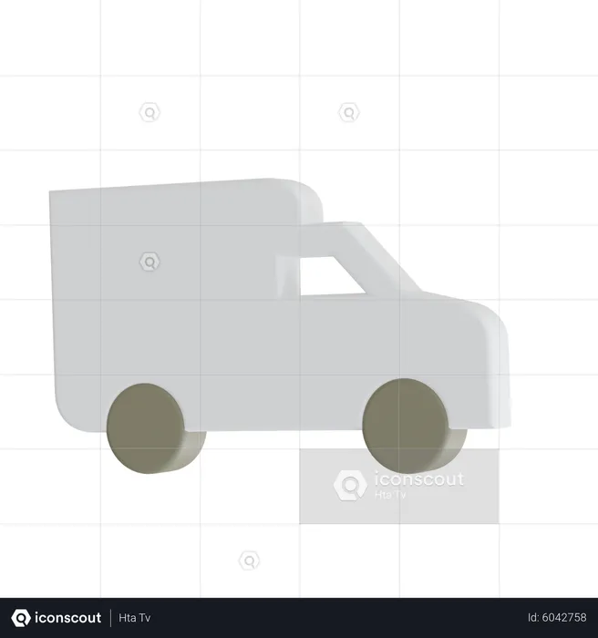 Lieferwagen  3D Icon