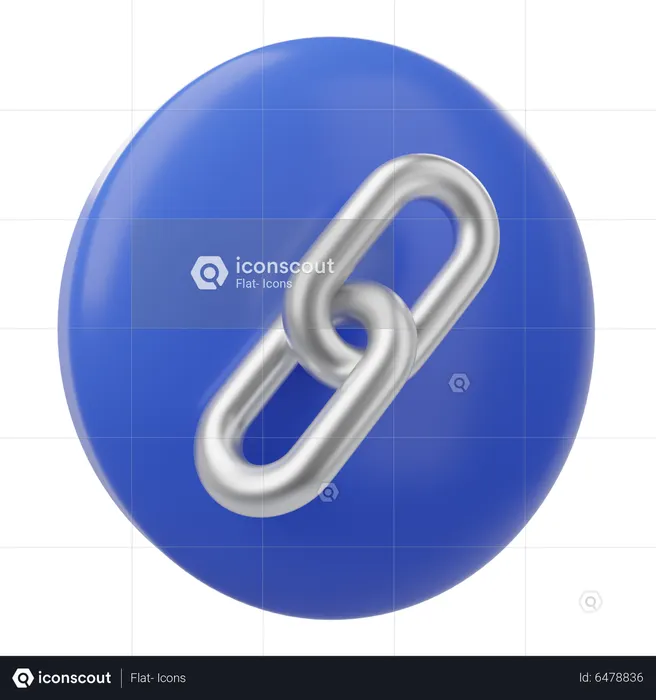 Lien  3D Icon