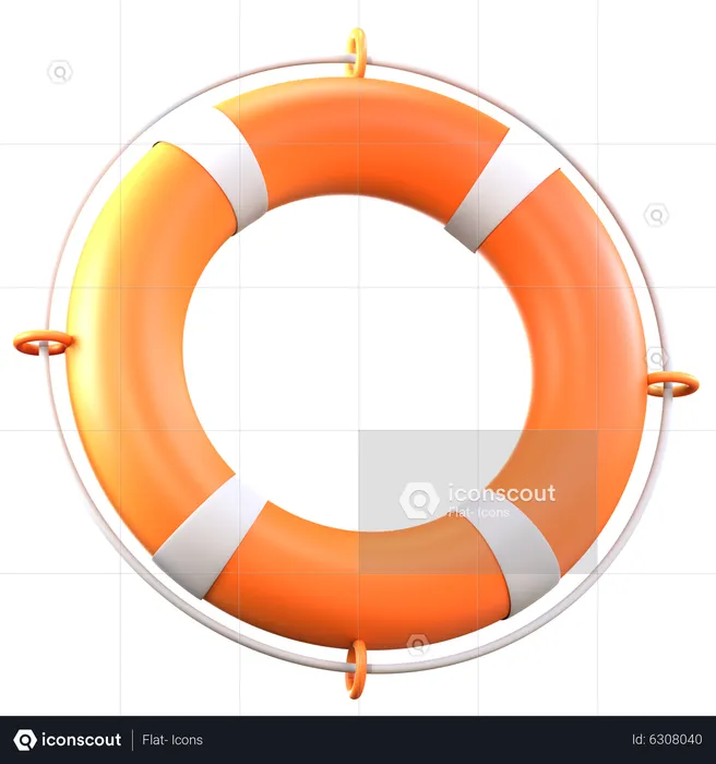 Life Buoy  3D Icon