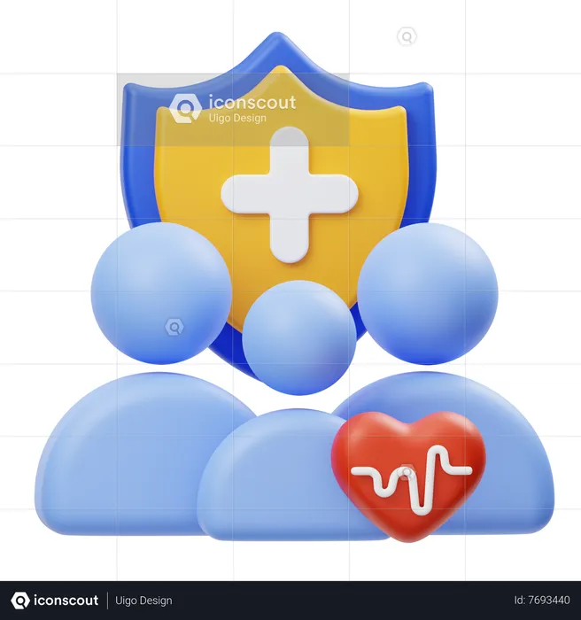 Life Insurance  3D Icon