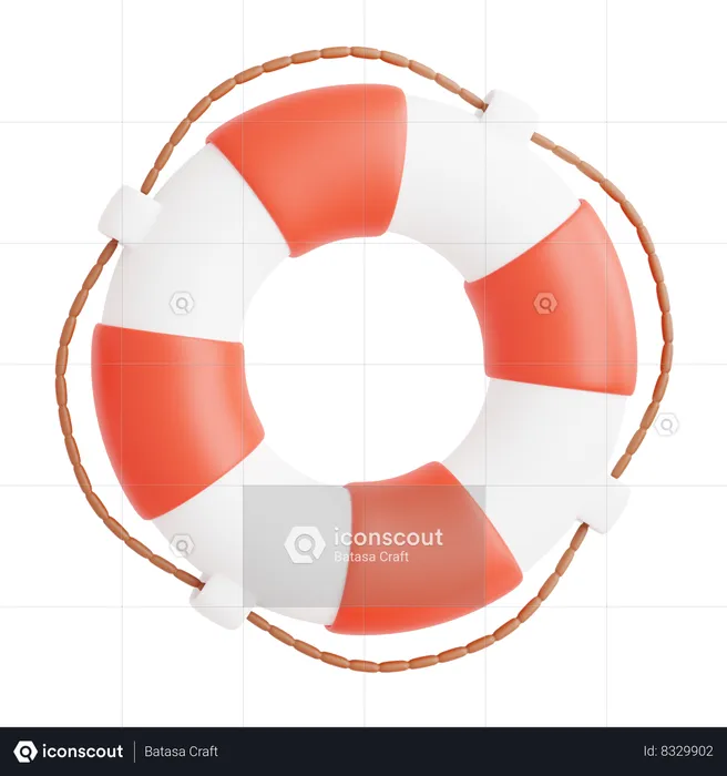 Life Saver  3D Icon