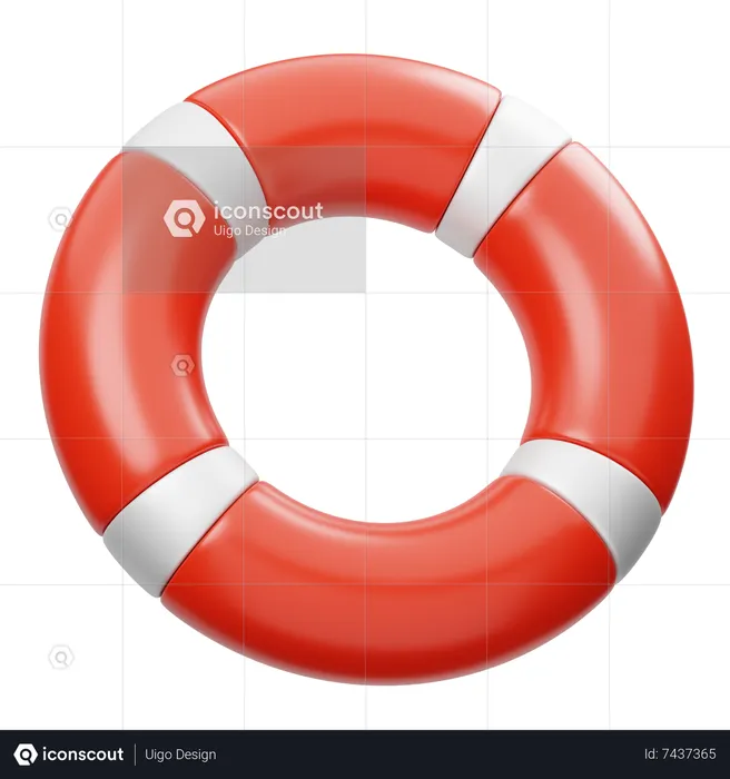 Lifebouy  3D Icon