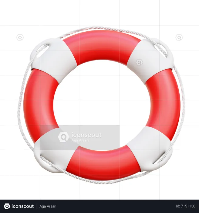 Lifebouy  3D Icon