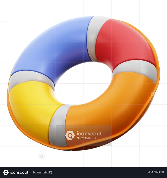 Lifebuoy  3D Icon