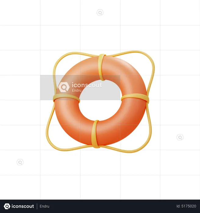 Lifebuoy  3D Icon