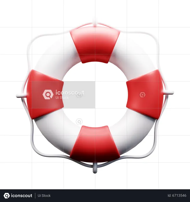 Lifebuoy  3D Icon