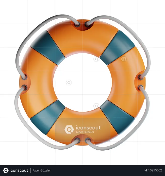 Lifebuoy  3D Icon