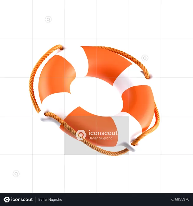 Lifebuoy  3D Icon